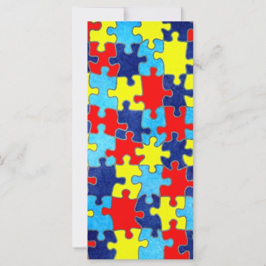 Autism Awareness-Puzzle door Shirley Taylor (Voorkant)
