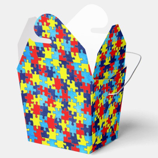 Autism Awareness-Puzzle door Shirley Taylor Bedankdoosjes (Geopend)