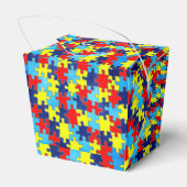 Autism Awareness-Puzzle door Shirley Taylor Bedankdoosjes (Achterkant)