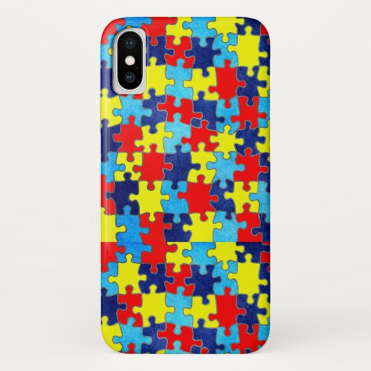 Autism Awareness-Puzzle door Shirley Taylor Case-Mate iPhone Case (Achterkant)