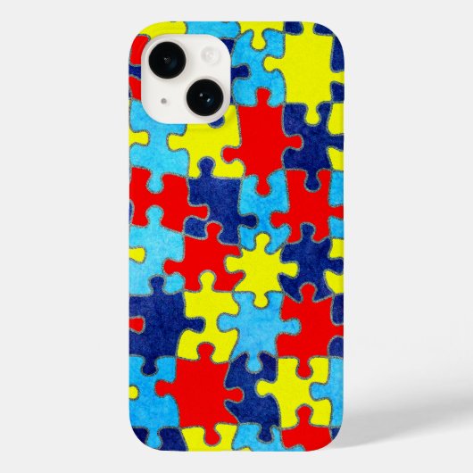 Autism Awareness-Puzzle door Shirley Taylor Case-Mate iPhone Case (Achterkant)