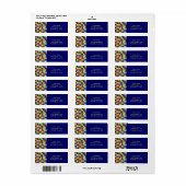 Autism Awareness-Puzzle door Shirley Taylor Etiket (Full Sheet)