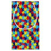 Autism Awareness-Puzzle door Shirley Taylor Klein Cadeauzakje (Achterkant)