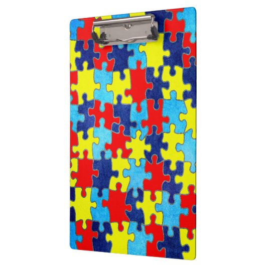 Autism Awareness-Puzzle door Shirley Taylor Klembord (Links)