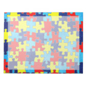 Autism Awareness-Puzzle door Shirley Taylor Notitieblok (Voorkant)