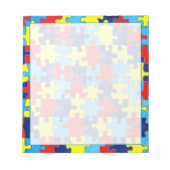 Autism Awareness-Puzzle door Shirley Taylor Notitieblok (Voorkant)