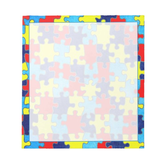 Autism Awareness-Puzzle door Shirley Taylor Notitieblok (Voorkant)