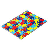 Autism Awareness-Puzzle door Shirley Taylor Notitieboek (Linkerzijde)