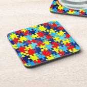 Autism Awareness-Puzzle door Shirley Taylor Onderzetter (Linkerzijde)