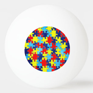 Autism Awareness-Puzzle door Shirley Taylor Pingpongbal