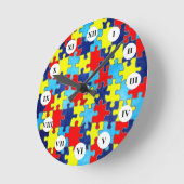 Autism Awareness-Puzzle door Shirley Taylor Ronde Klok (Hoek)