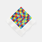 Autism Awareness-Puzzle door Shirley Taylor Servetten (Hoek)