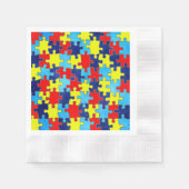 Autism Awareness-Puzzle door Shirley Taylor Servetten (Voorkant)