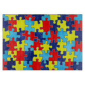Autism Awareness-Puzzle door Shirley Taylor Snijplank (Voorkant)