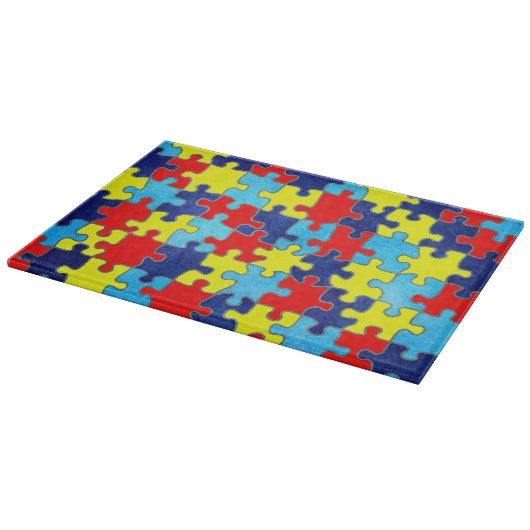 Autism Awareness-Puzzle door Shirley Taylor Snijplank (Hoek)