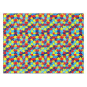 Autism Awareness-Puzzle door Shirley Taylor Tafelkleed (Voorkant (Horizontaal))