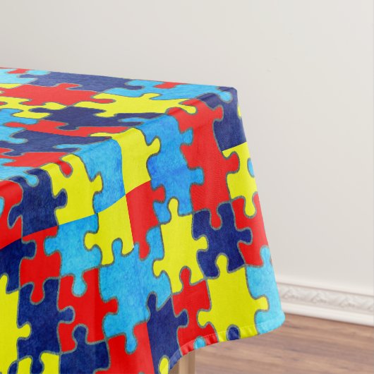 Autism Awareness-Puzzle door Shirley Taylor Tafelkleed (Voorbeeld)