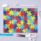 Autism Awareness-Puzzle door Shirley Taylor Tissuepapier (Craft)