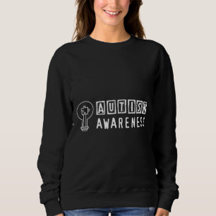 Autism Awareness Puzzle Light Bulb Trui