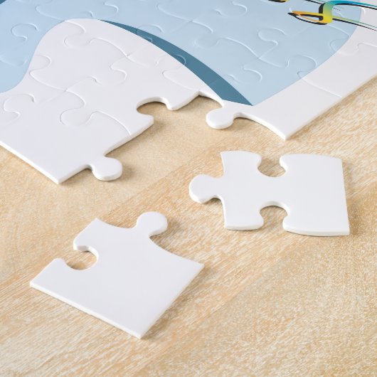 Autism Awareness Puzzle Piece Puzzle Legpuzzel (Zijkant)