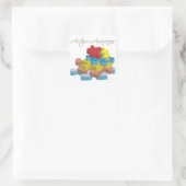 Autism Awareness Puzzle Pieces Sticker (Tas)