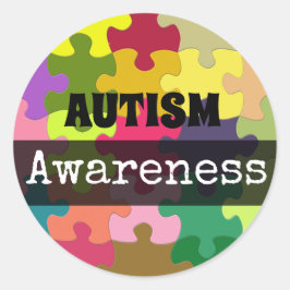AUTISM Awareness Puzzle stuks Stickers