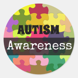 AUTISM Awareness Puzzle stuks Stickers