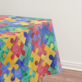 Autism Awareness puzzle tablecloth Tafelkleed (Voorbeeld)