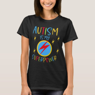 Autism Awareness Ribbon Boys Girls Kinder is My Su T-shirt