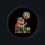 Autism awareness  ronde button 5,7 cm<br><div class="desc">Autism awareness  - Button .This product highlights visual simplicity. This product offers a calm and clean style. A simple design with elegant proportions. This product embodies a modern and minimal visual language.</div>
