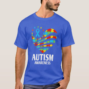 Autism Awareness S Heart Proud Support Maandag Apr T-shirt