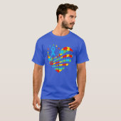 Autism Awareness S Heart Support Autistic Kindness T-shirt (Voorkant volledig)