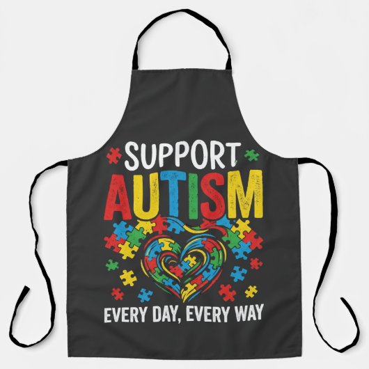 Autism awareness schort (Voorkant)