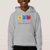 Autism Awareness Science Geek Personalize Matching (Voorkant)