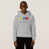 Autism Awareness Science Geek Personalize Matching (Voorkant volledig)