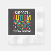 Autism awareness servet (Voorkant)