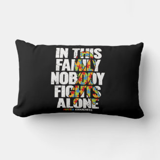 Autism Awareness Shirt Family Support Ma Autism A Kussen