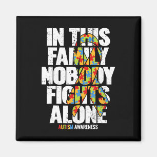 Autism Awareness Shirt Family Support Ma Autism A Magneet
