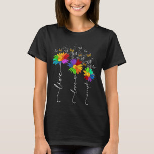 Autism Awareness Shirt Live Love Accepteer Autism 