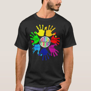 Autism Awareness Sign Language Hand Puzzle zomer T-shirt