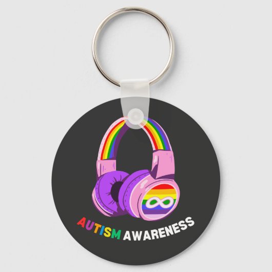 Autism Awareness Sleutelhanger (Voorkant)
