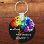 Autism Awareness Sleutelhanger (Voorkant)