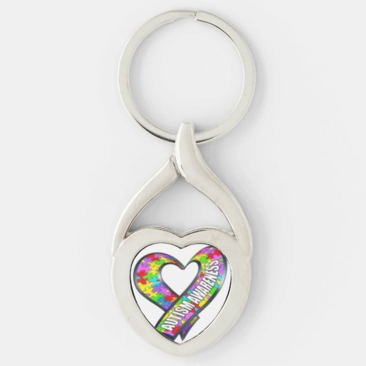 Autism Awareness Sleutelhanger (Voorkant)
