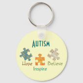 Autism Awareness Sleutelhanger (Voorkant)