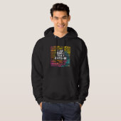 Autism Awareness Solidarity and Neurodiversity  3 Hoodie (Voorkant volledig)