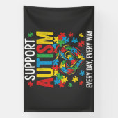 Autism awareness spandoek (Verticaal)