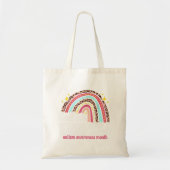Autism Awareness special ed leraar radiate kindne Tote Bag (Voorkant)