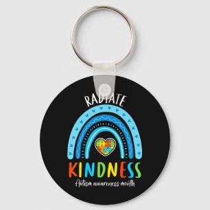 Autism Awareness Special Ed Teacher Radiate Kindne Sleutelhanger