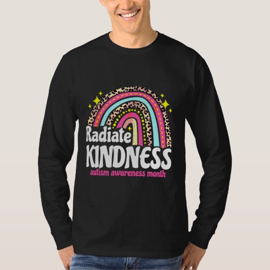 Autism Awareness Special Ed Teacher Radiate Kindne T-shirt (Voorkant)