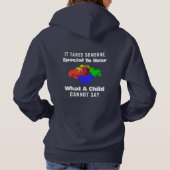 Autism Awareness Special Education Needs Teachers Hoodie (Achterkant)